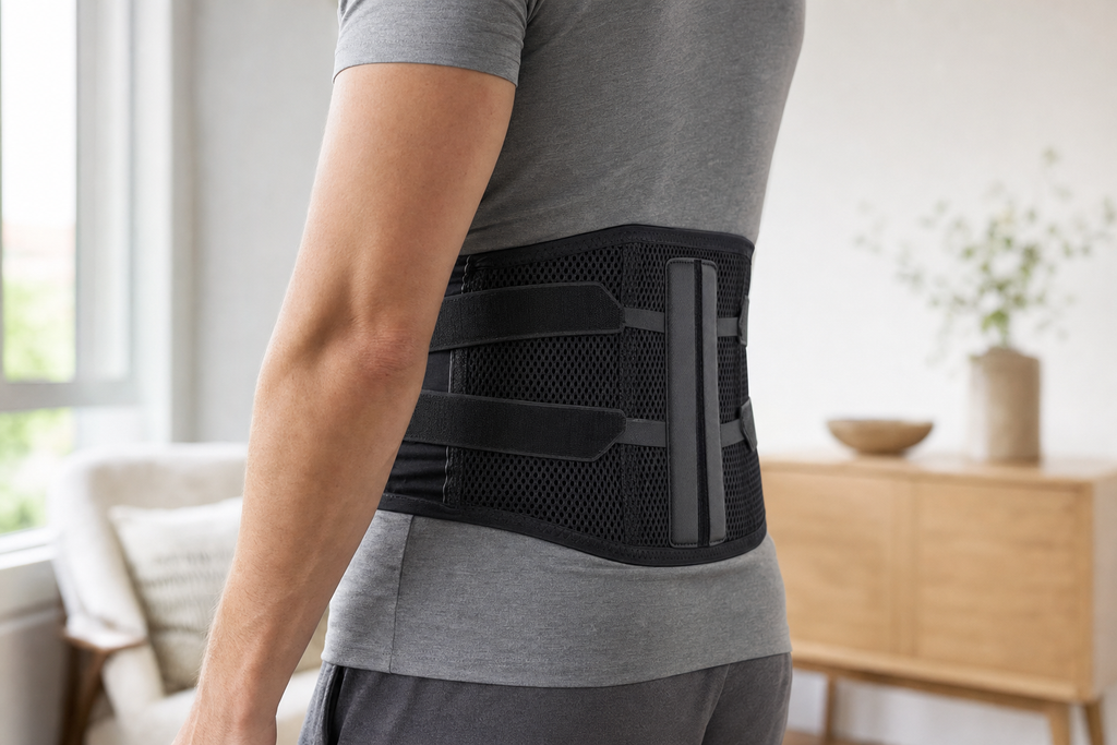 Cervical Collar & Lumbar Support Belt Bundle