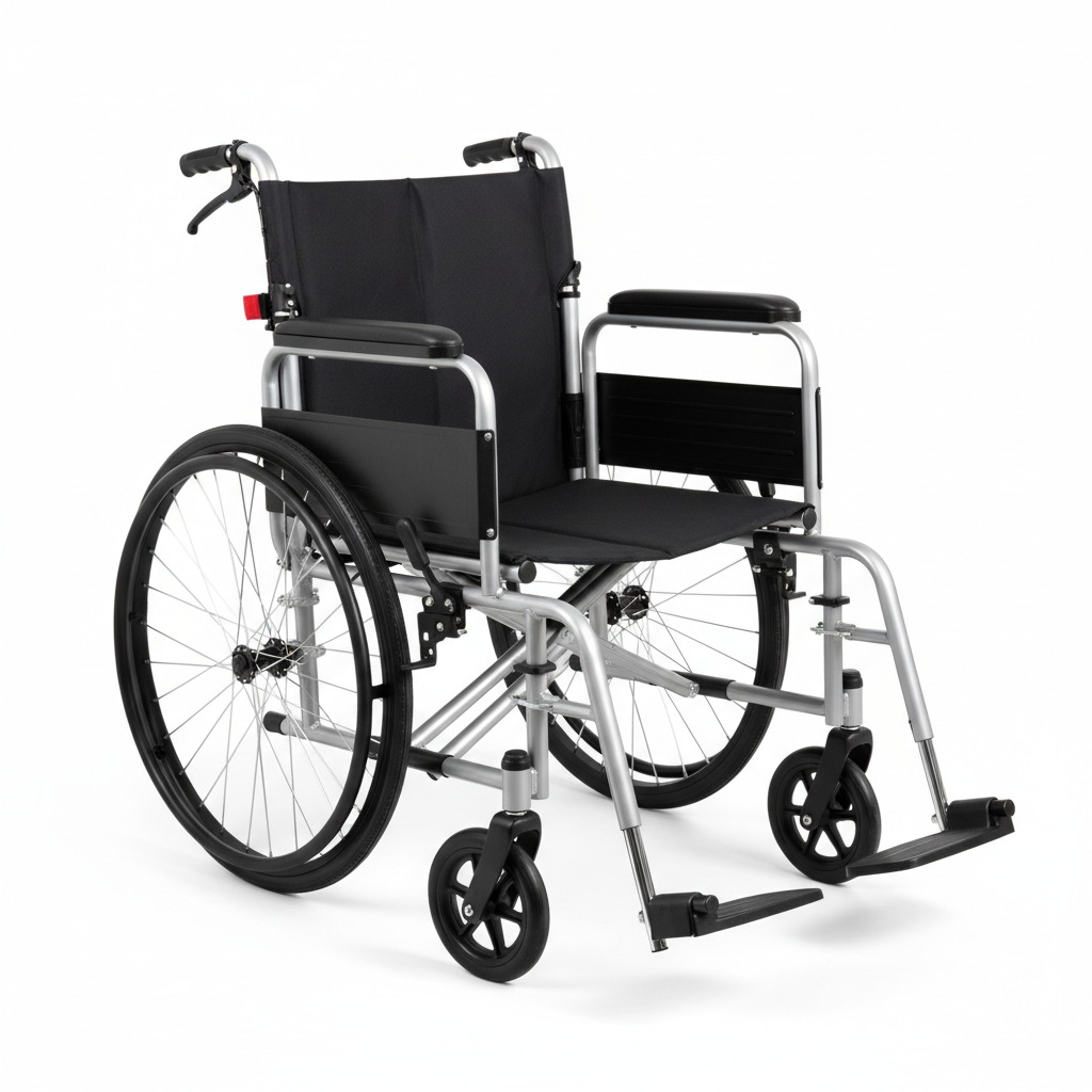 Lightweight Folding Self-Propelled Wheelchair product shot